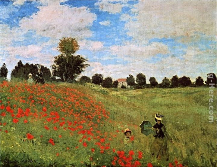720x556 Claude Monet Corn Poppies Painting - Corn Poppy Painting
