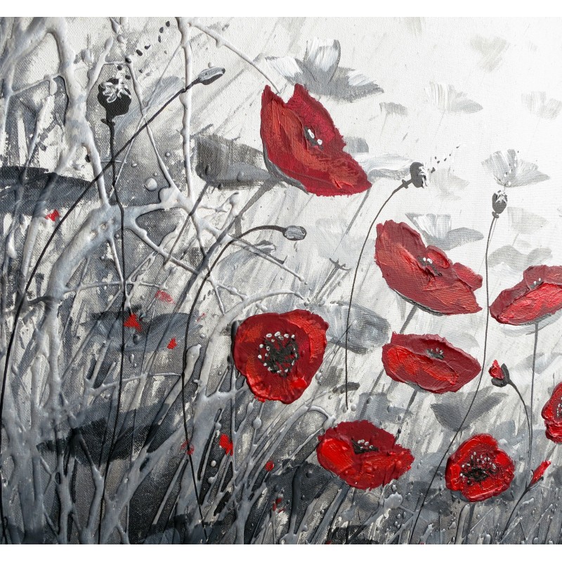 800x800 Corn Poppies - Corn Poppy Painting