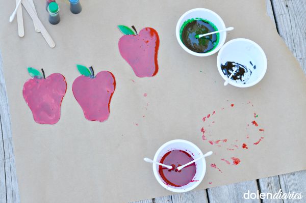 600x399 Painting With Corn Syrup Paint - Corn Syrup Painting