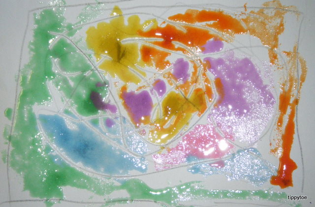 640x422 Tippytoe Crafts Corn Syrup Paintings - Corn Syrup Painting