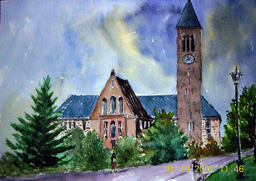 500x355 Cornell University, Ithaca (Ny) - Cornell Painting