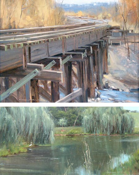 450x568 M. Shawn Cornell Lines And Colors - Cornell Painting