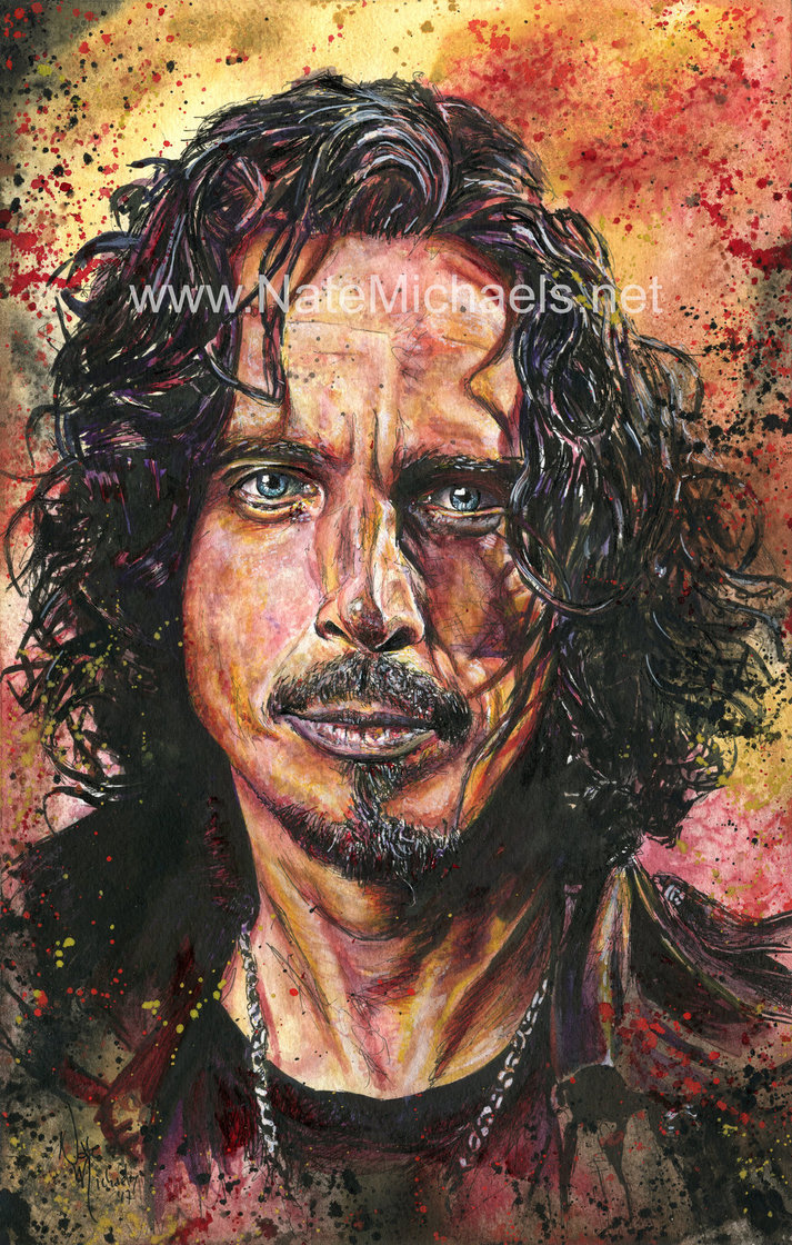 713x1120 Chris Cornell - Cornell Painting