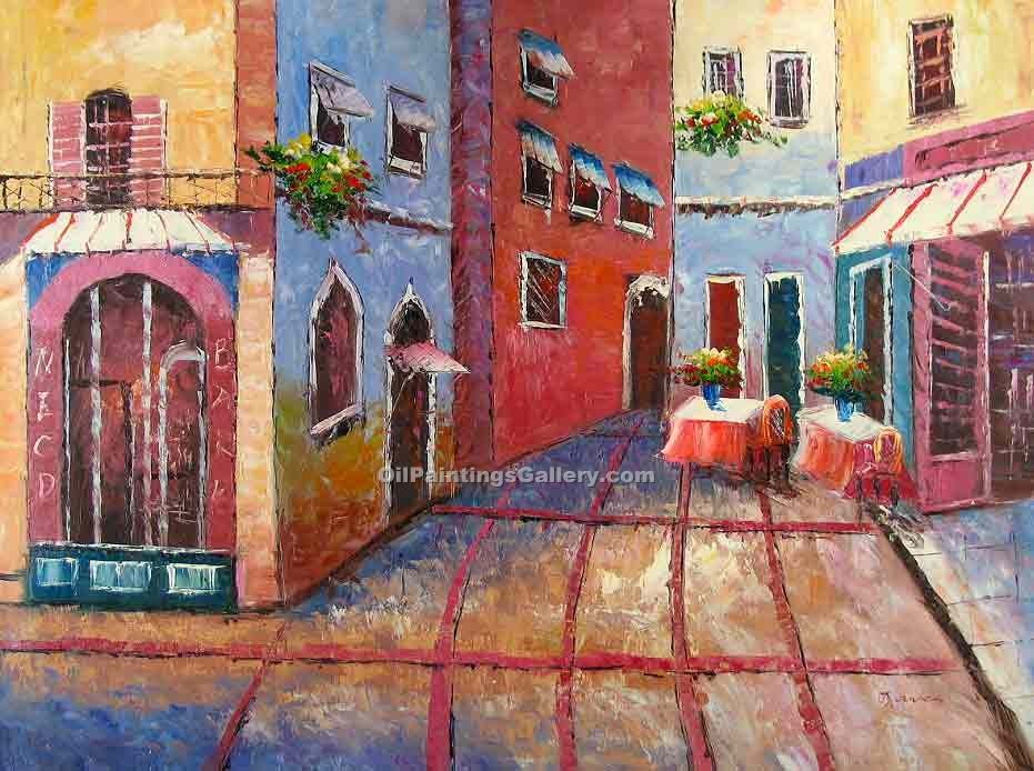 931x694 Paris Corner Cafe (Painting Id Ci 1389 C) - Corner Cafe Painting