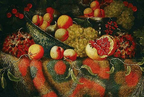 500x336 Fall Cornucopia This Gorgeous 17th Century Still - Cornucopia Painting