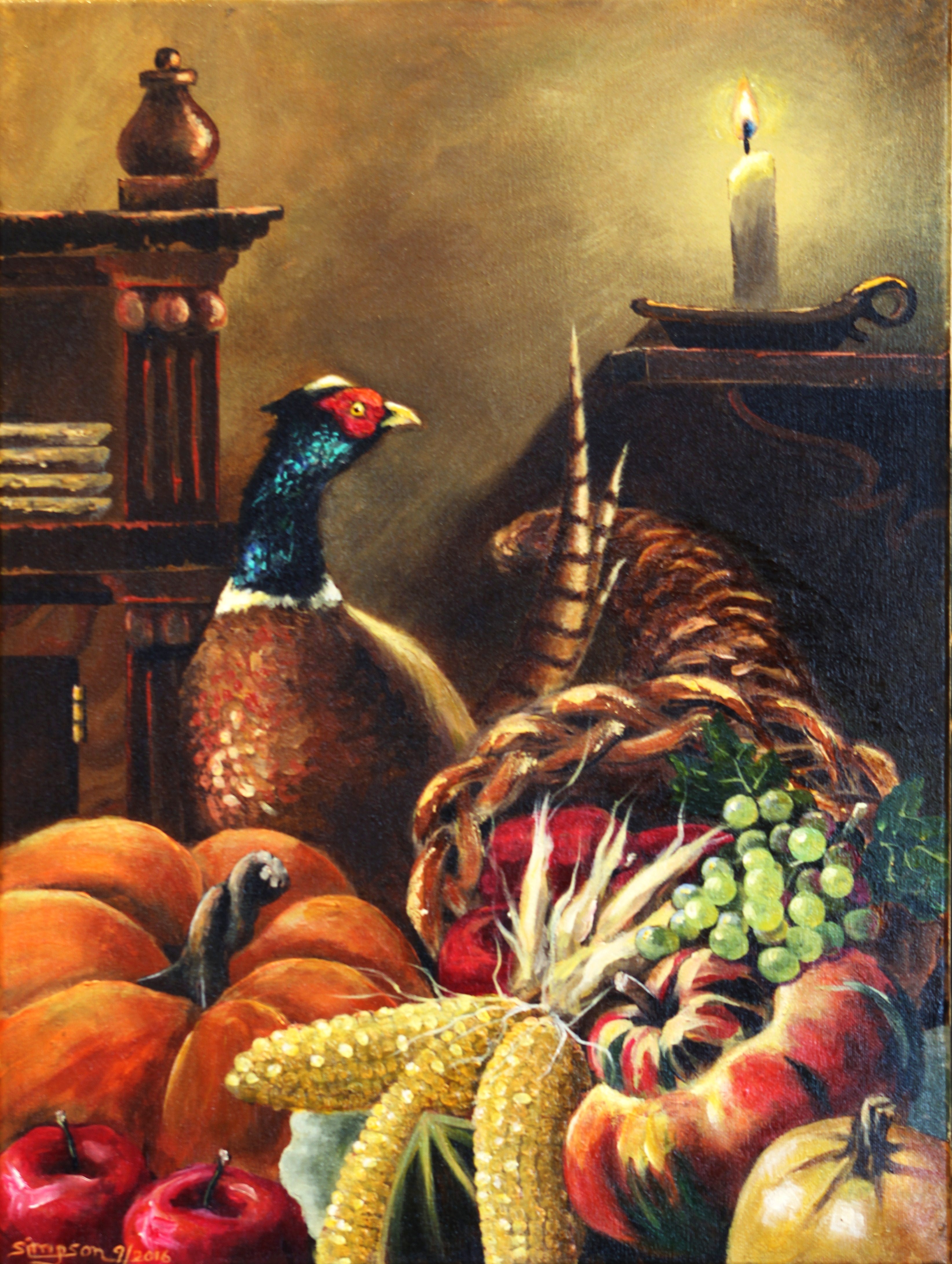 Cornucopia Painting at PaintingValley.com | Explore collection of