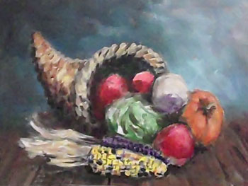 350x263 Art Student Academy - Cornucopia Painting