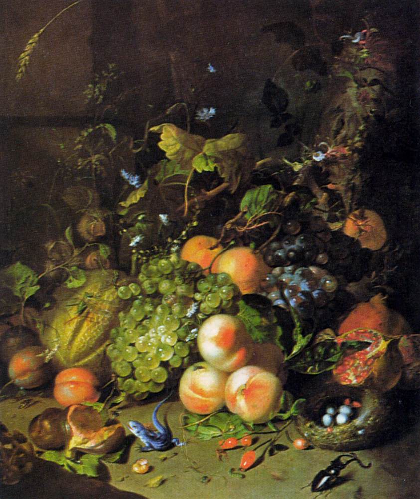 842x1000 Art Amp Culture 104 Flower Still Life, Ruysch - Cornucopia Painting