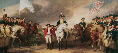 463x211 Bio Gaumer, Johannjacob - Cornwallis Surrender At Yorktown Painting