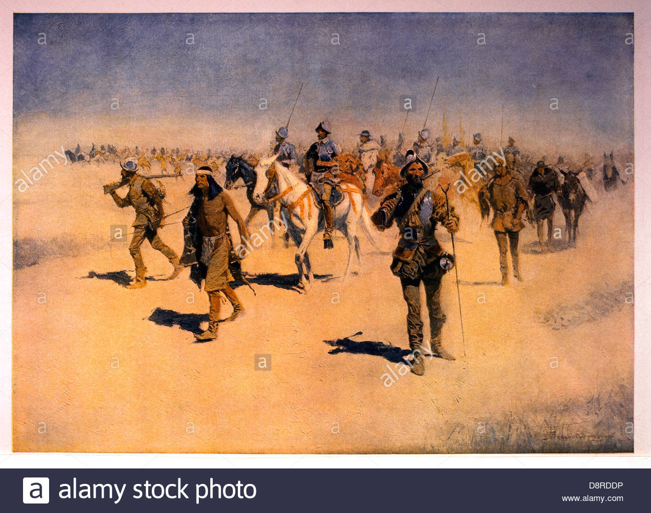 1300x1025 Francisco Coronado On 1540 Expedition From Mexico Through American - Coronado Painting