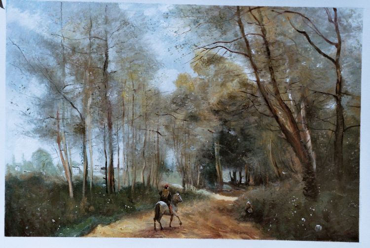 750x503 Jean Baptiste Camille Corot Reproductions Details - Corot Painting