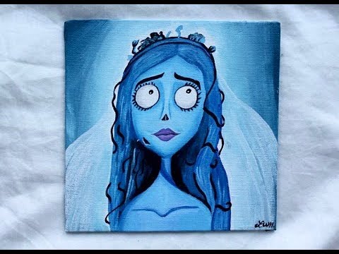 480x360 Emily The Corpse Bride - Corpse Bride Painting