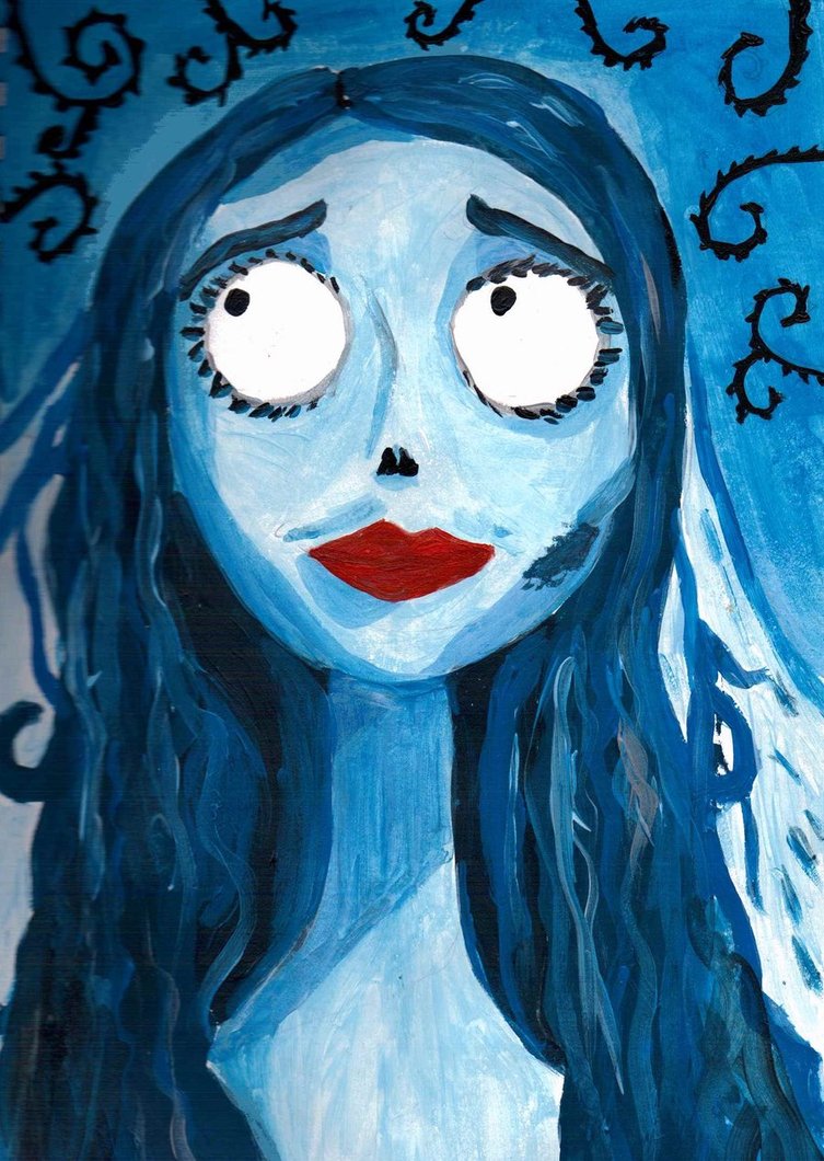 Corpse Bride Painting at PaintingValley.com | Explore collection of ...