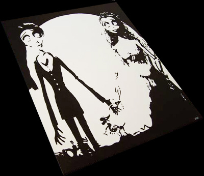 400x346 Corpse Bride Painting Splintered Studios - Corpse Bride Painting