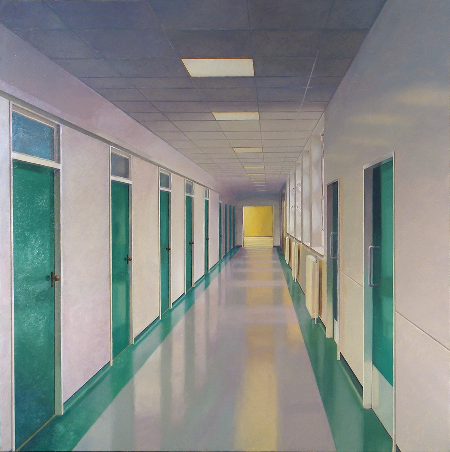 900x904 Hospital, Robert Priseman - Corridor Painting
