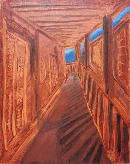 436x550 Indiaart Blog Corridor - Corridor Painting