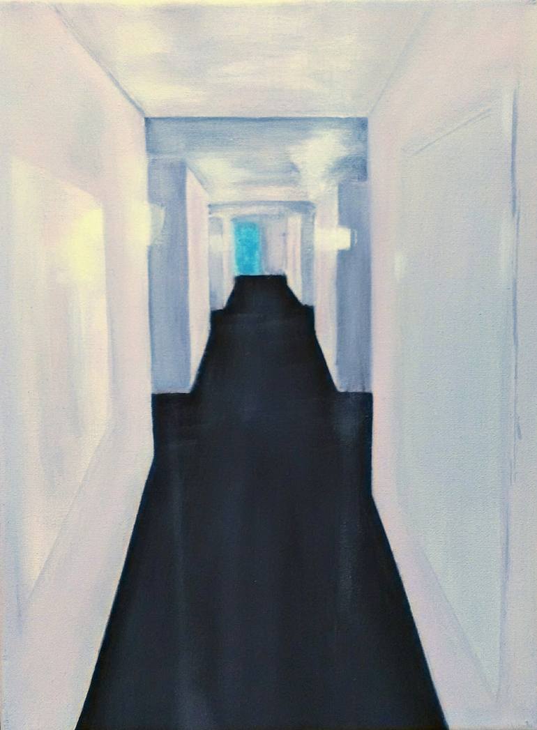 770x1047 Saatchi Art Corridor Painting By Neuts - Corridor Painting