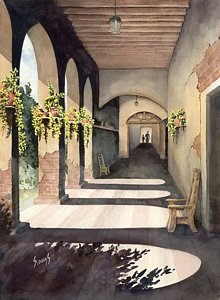 220x300 Corridor Paintings Fine Art America - Corridor Painting