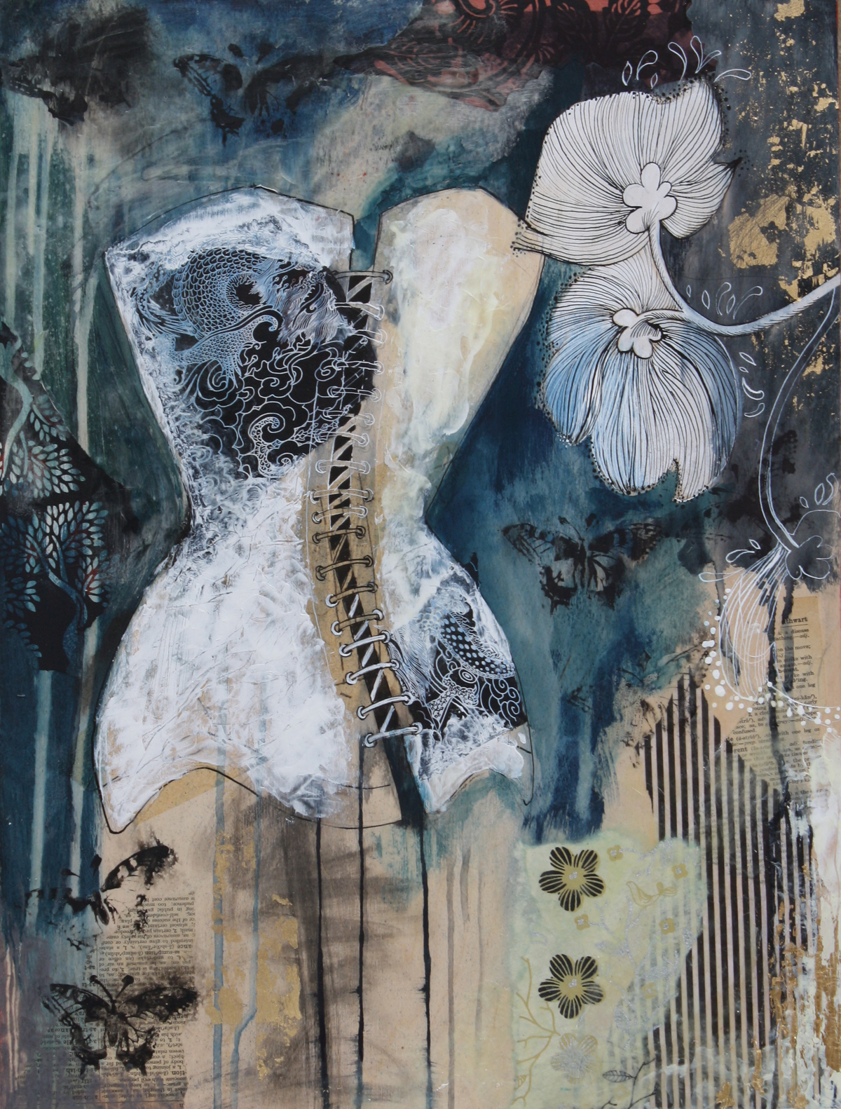 1200x1582 Corset Maria Pace Wynters - Corset Painting