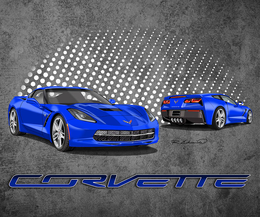 900x750 Laguna Blue - Corvette Painting