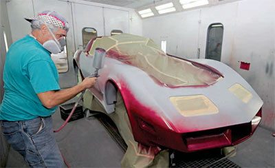400x244 Painting C3 Corvette Restoration Guide - Corvette Painting
