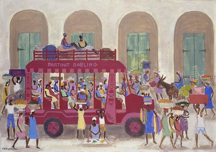 850x600 Ellis Wilson (1899 1977) - Cosby Show Painting