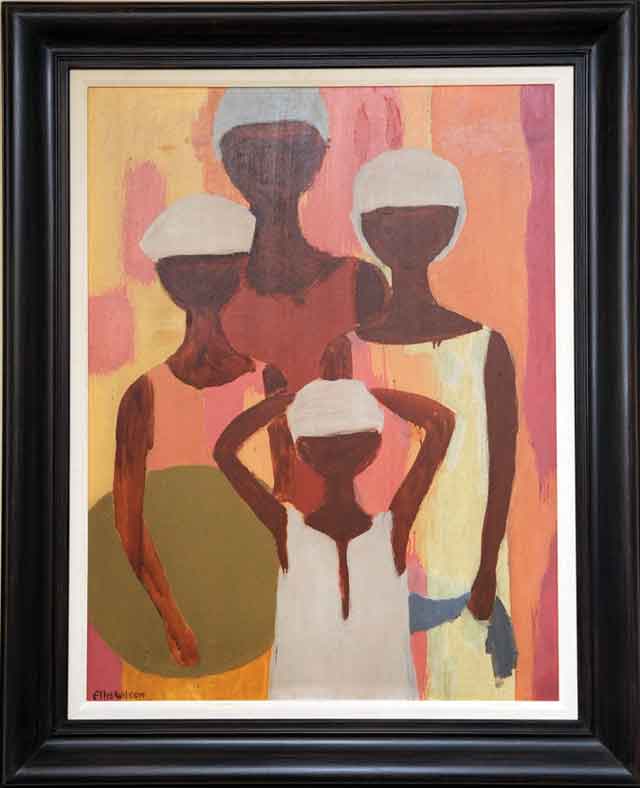 640x788 Ellis Wilson So Much To Paint - Cosby Show Painting