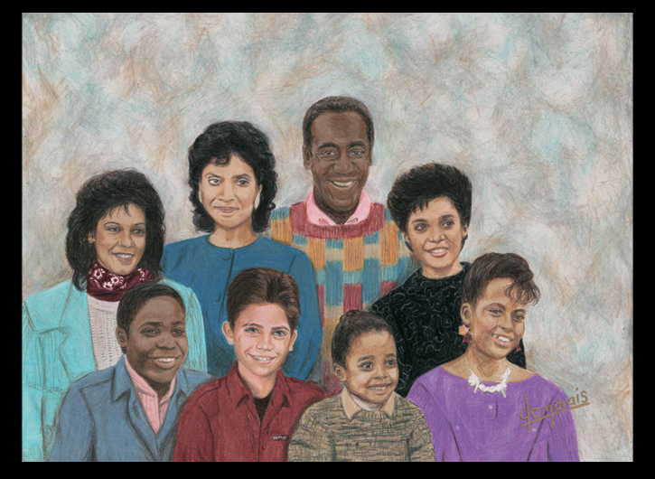 725x530 Kirk Demarais Portfolio - Cosby Show Painting