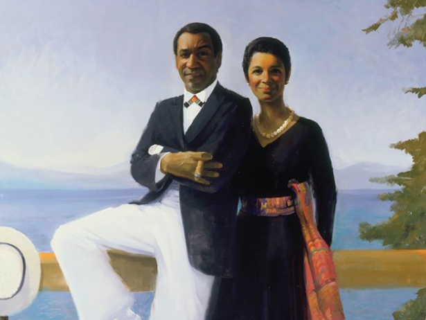 615x462 Why Is The Smithsonian Standing Behind Bill Cosby - Cosby Show Painting