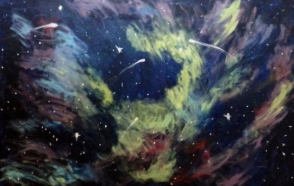 1024x647 The Cosmos (Painting - Cosmos Painting