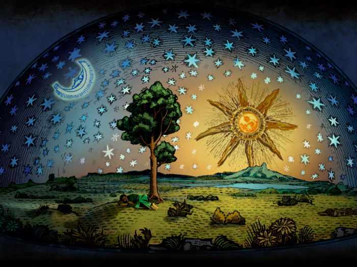 700x525 Cosmos A Space Time Odyssey Art Painting Tv Series Huge Giant - Cosmos Painting