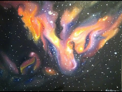 480x360 Cosmos Painting - Cosmos Painting