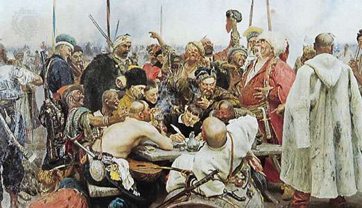522x300 Zaporozhian Cossack People - Cossack Painting