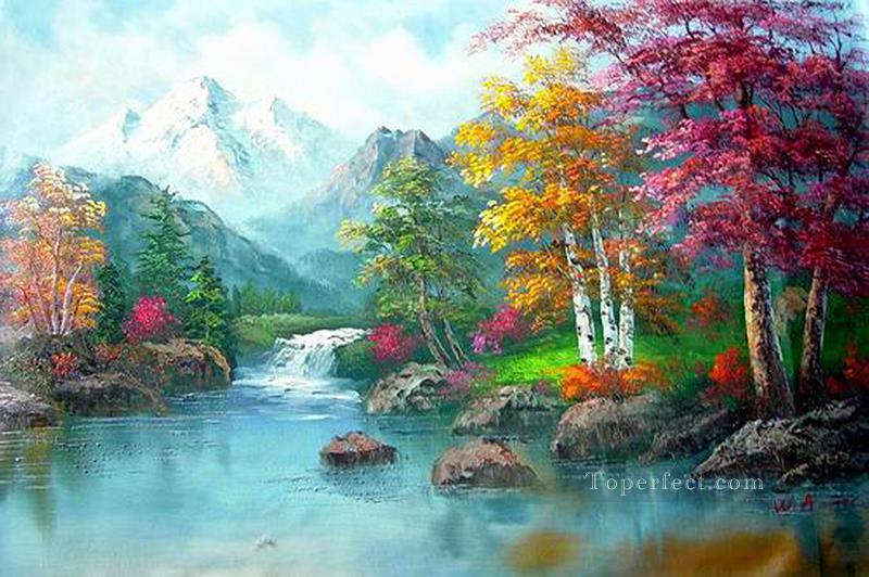 800x532 Cheap Vivid Freehand 09 Style Of Bob Ross Painting In Oil For Sale - Cost Of A Bob Ross Painting