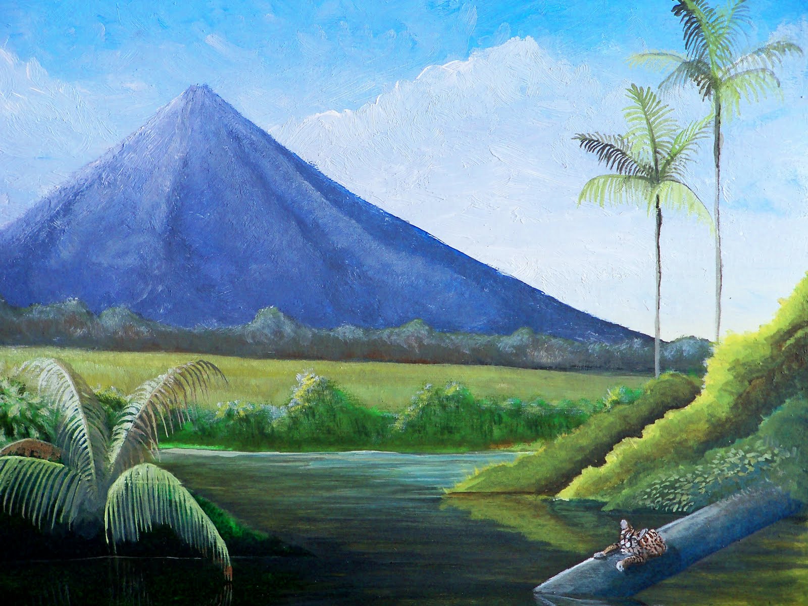 Costa Rica Painting at PaintingValley.com | Explore collection of Costa ...