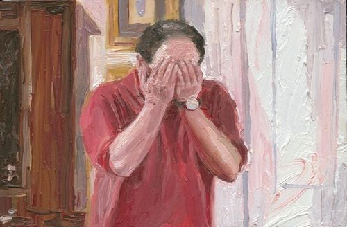 500x328 George Costanza Painting Because Paintings - Costanza Painting