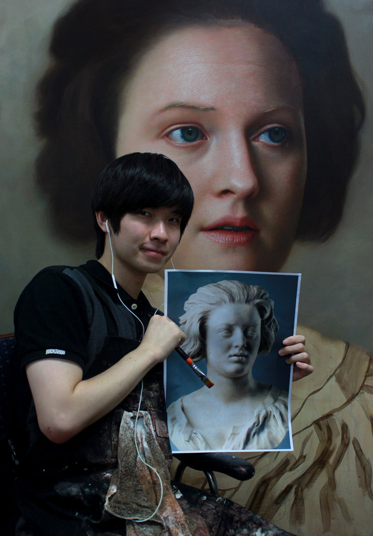 746x1071 Painting Costanza By Jw Jeong - Costanza Painting