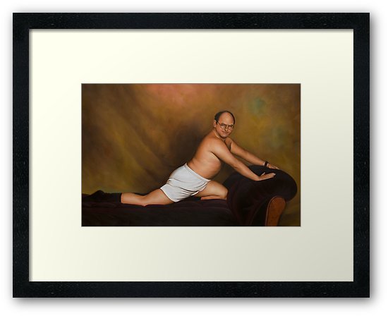 550x448 Seinfeld George Costanza Timeless Art Of Seduction Painting - Costanza Painting