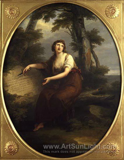 425x550 The Deserted Costanza C.1783 84 - Costanza Painting