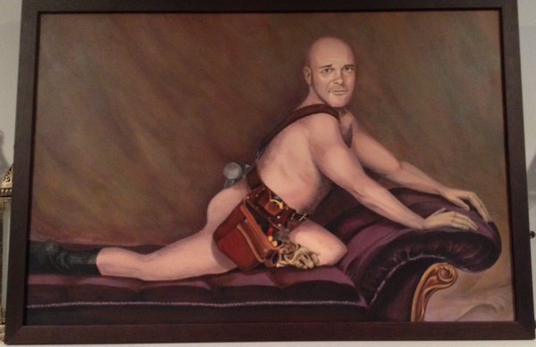 600x389 Bryan Baeumler On Twitter I Can'T Blame You The Composition Is - Costanza Painting
