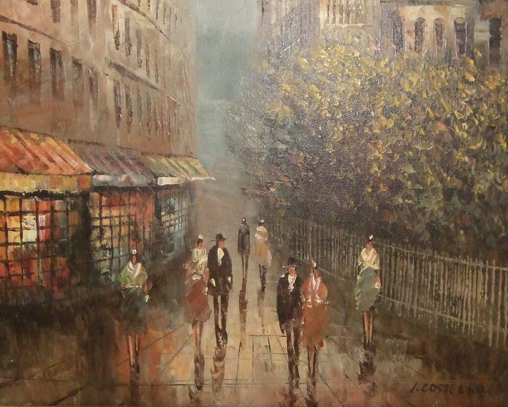 1024x819 Large Oil Painting By Costello Home Amp Garden - Costello Painting