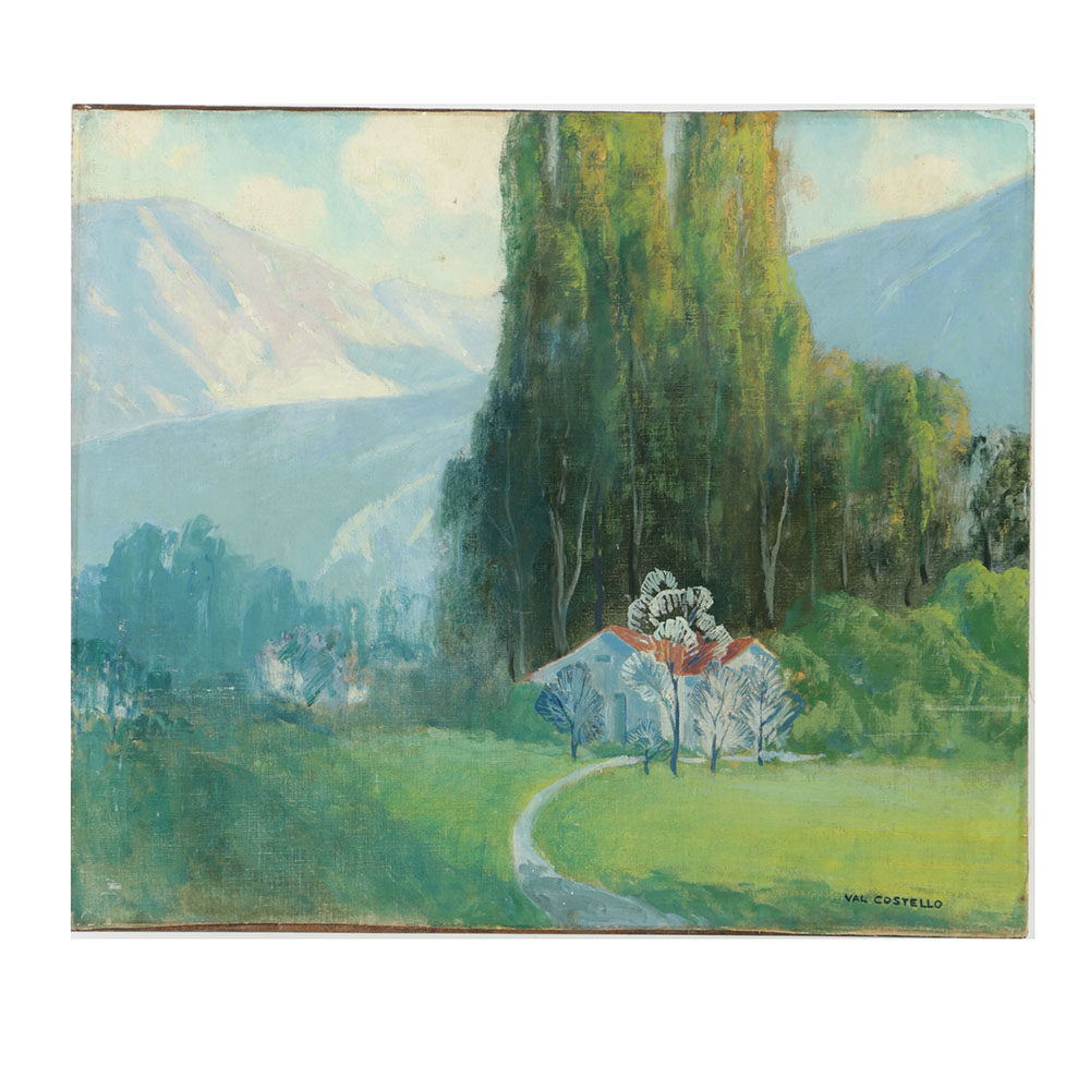 1000x1000 Val Costello Oil Painting On Canvas Board Landscape Ebth - Costello Painting