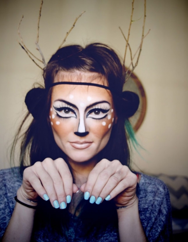 600x772 Face Painting Ideas That Will Take Your Costume To A Whole New - Costume Painting