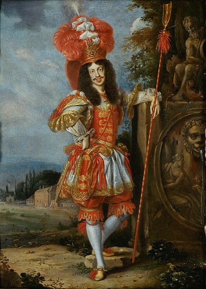 417x585 Jan Thomas Emperor Leopold I In Theatrical Costume, Painting - Costume Painting