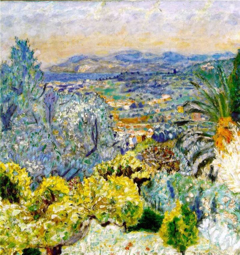 800x850 Artwork By Pierre Bonnard - Cote D Azur Painting