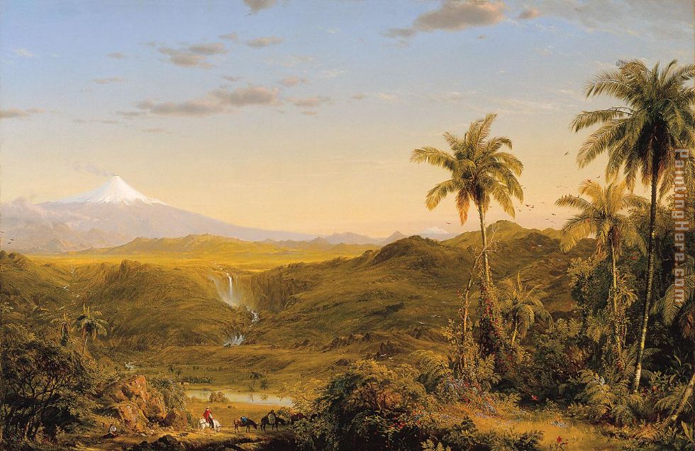 980x636 Frederic Edwin Church View Of Cotopaxi Painting Anysize 50% Off - Cotopaxi Painting