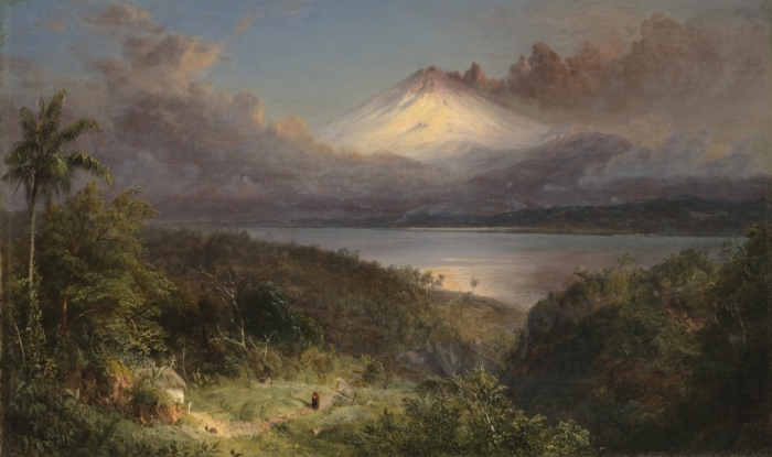 700x415 View Of Cotopaxi Frederic Edwin Church - Cotopaxi Painting