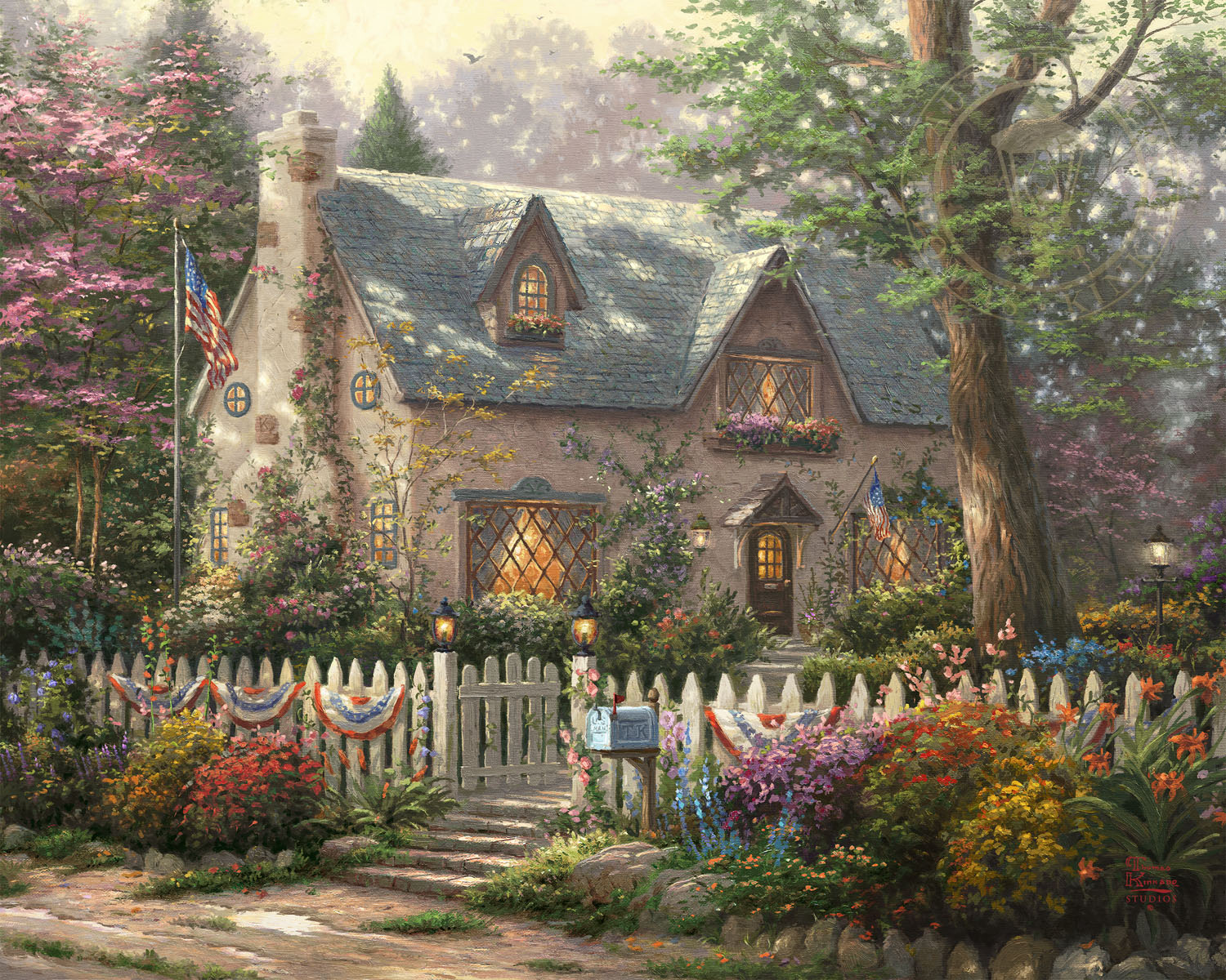 1500x1200 Liberty Lane Cottage - Cottage Painting