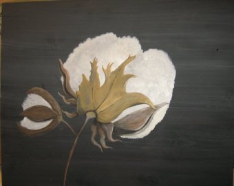 340x270 Cotton Boll Painting Etsy - Cotton Boll Painting