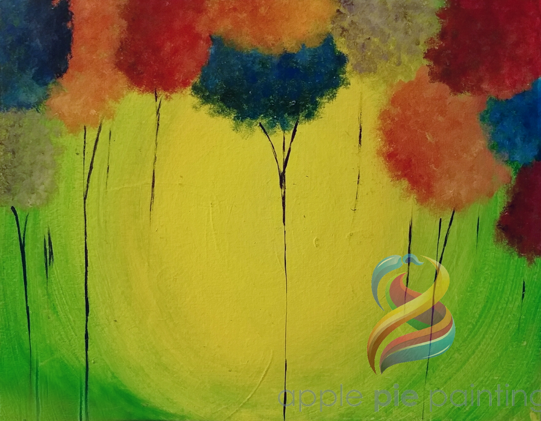 1758x1371 Cotton Candy Trees Painting Kit - Cotton Candy Painting